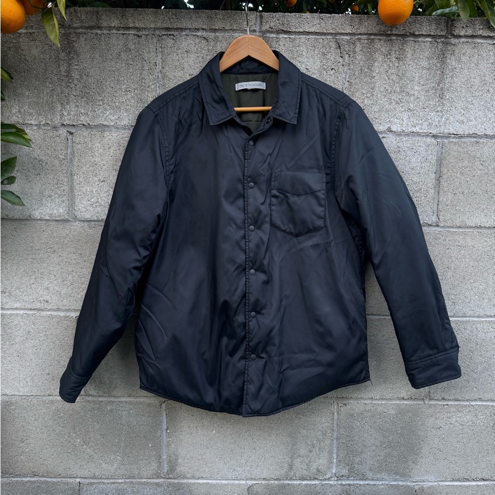 Outerknown Black Shirt Jacket